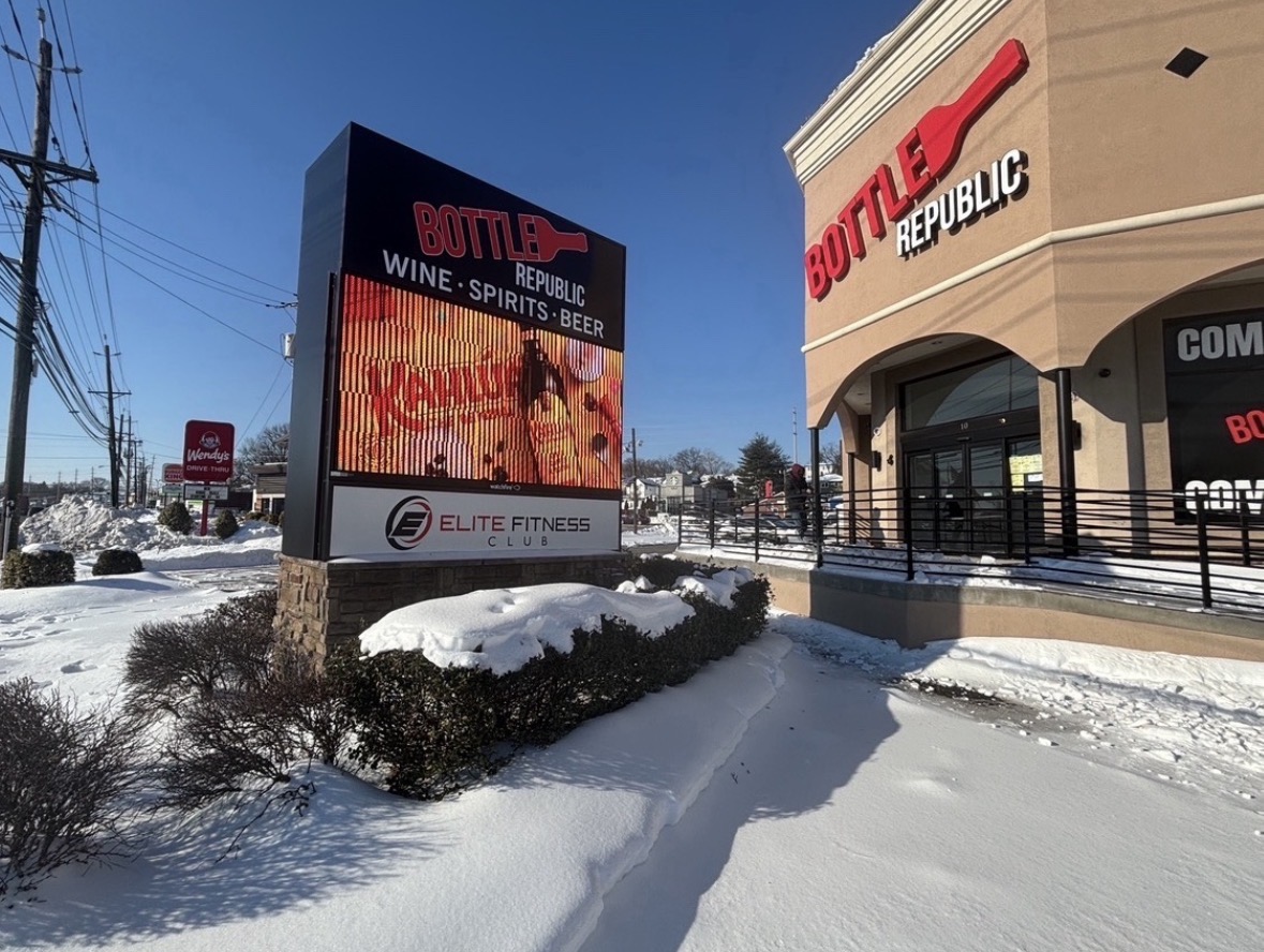 Bottle Republic Digital custom signage